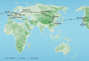 Around the World in 53 Days